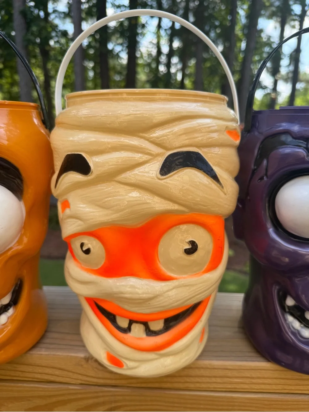 RARE! Chupa Chups collectible Halloween buckets